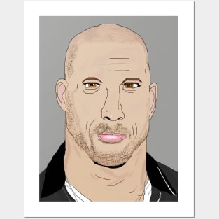 Vin Diesel in MsDos Paint Posters and Art